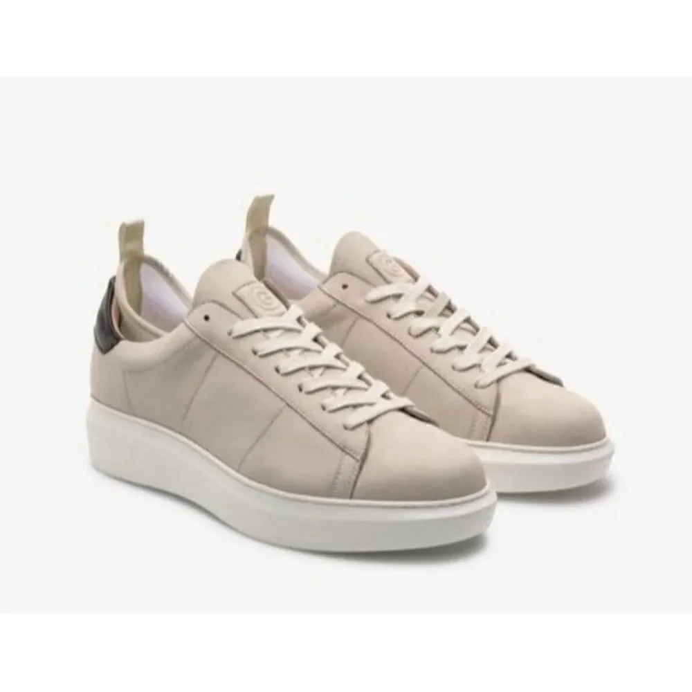 Greats Beige Platform Sneakers Size 8.5